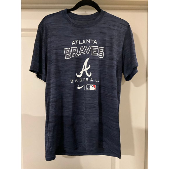 Nike Dri Fit Atlanta Braves T-shirt - Picture 1 of 8